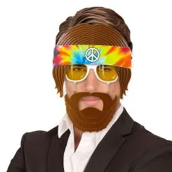 Jaren 60 Bril, Hippie Met Baard -80s Kleding Winkel wdm1617 14406 c