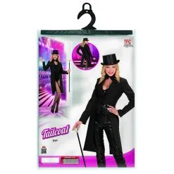 Showlady Zwarte Frackjas Vrouw -80s Kleding Winkel wdm1617 5901 e 13