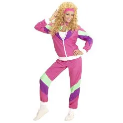 Maaskantje Trainingspak Roze Kostuum -80s Kleding Winkel wdm1617 9880 bb 1
