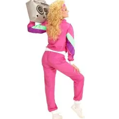 Maaskantje Trainingspak Roze Kostuum -80s Kleding Winkel wdm1617 9880 c 17