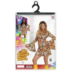 Groovy Gavin 70s Damesjurk, Luchtbellen Vrouw -80s Kleding Winkel wdm 2017 0889 4 12