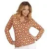 Groovy Gina 70s Dames Shirt, Ruit Vrouw -80s Kleding Winkel wdm 2017 0902 1 8