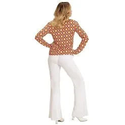 Groovy Gina 70s Dames Shirt, Ruit Vrouw -80s Kleding Winkel wdm 2017 0902 3 8