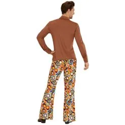 Groovy Garry 70s Heren Shirt, Bruin Man 8 Groovy Garry 70s Heren Shirt, Bruin Man -80s Kleding Winkel wdm 2017 0904 3 15