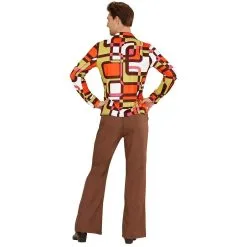 Groovy Garry 70s Oranje Heren Shirt, Buizen Man 8 Groovy Garry 70s Oranje Heren Shirt, Buizen Man -80s Kleding Winkel wdm 2017 0908 3 16