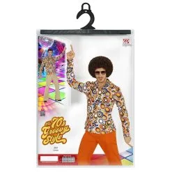 Groovy Garry 70s Heren Shirt, Luchtbellen Man -80s Kleding Winkel wdm 2017 0909 4 14