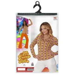 Groovy Gina 70s Dames Shirt, Lps Vrouw -80s Kleding Winkel wdm 2017 090f 4 10