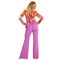 Groovy Gwendolyn 70s Dames Broek, Paars Vrouw -80s Kleding Winkel wdm 2017 091b 3 9