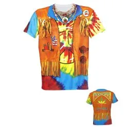 T-Shirt Easy Rider Hippie Man -80s Kleding Winkel wdm 2017 9868 3 9