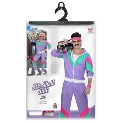 Fout Paars Trainingspak Mister Wrong Man Kostuum -80s Kleding Winkel wdm 2017 9879 4 21