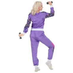 Prachtig Paars Fout Jaren 80 Trainingspak Vrouw Kostuum 9 Prachtig Paars Fout Jaren 80 Trainingspak Vrouw Kostuum -80s Kleding Winkel wdm 2018 002d 3 16