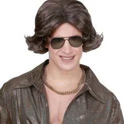 Kc Jaren 70 Disco Pruik Bruin -80s Kleding Winkel wdm 2018 46936 3 1
