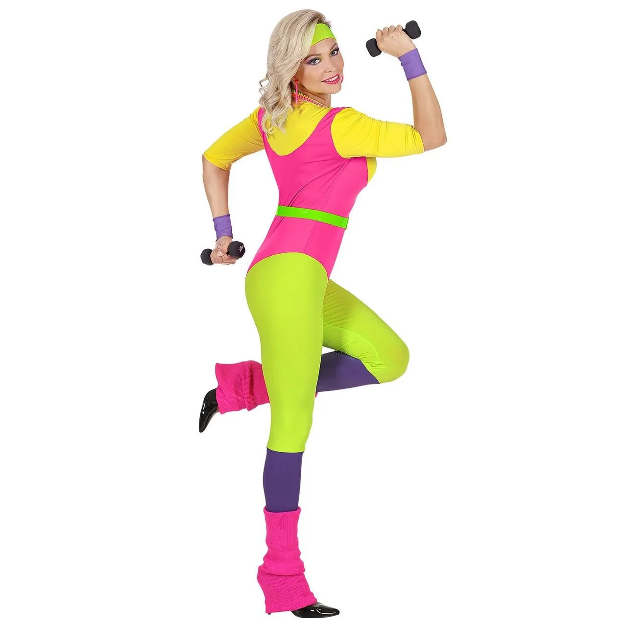 Doris Dee Aerobics Vrouw Kostuum 6 Doris Dee Aerobics Vrouw Kostuum - Afbeelding 4