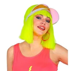 Zonneklep Jaren 80 Roze -80s Kleding Winkel wdm 2019 00210 5 1