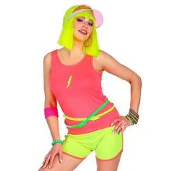 Smalle Riem Neon Groen -80s Kleding Winkel wdm 2019 01436 5 2