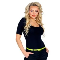 Smalle Riem Neon Geel -80s Kleding Winkel wdm 2019 01437 2