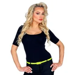 Smalle Riem Neon Geel -80s Kleding Winkel wdm 2019 01437 3