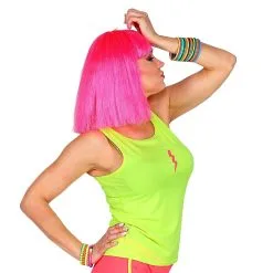 Tanktop Neon Geel Vrouw -80s Kleding Winkel wdm 2019 01447 4 7