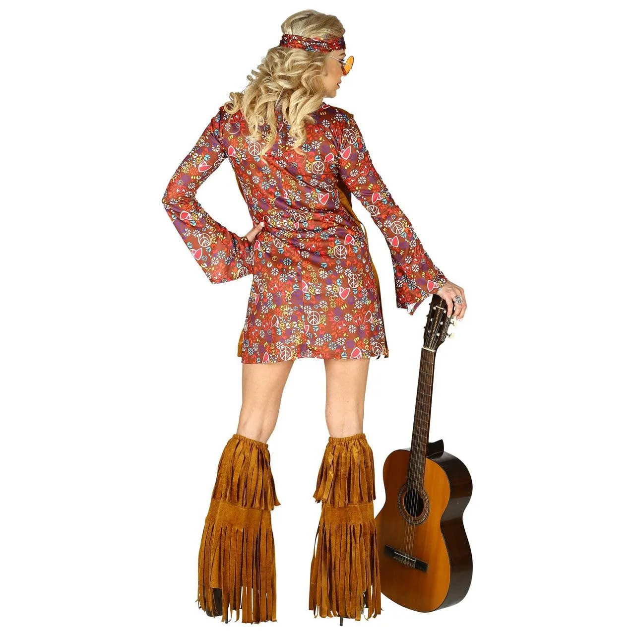 Francien Fraaie Franjes Hippie Jaren 60 Vrouw Kostuum 5 Francien Fraaie Franjes Hippie Jaren 60 Vrouw Kostuum - Afbeelding 3