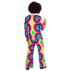 Psychedelisch Tie Dye Jaren 60 Man Kostuum -80s Kleding Winkel wdm 2019 0933 3 16