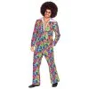 Vrolijke Kleurige Hippie Symbolen Man Kostuum -80s Kleding Winkel wdm 2019 0934 1 11