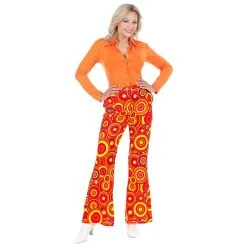 Knaloranje Jaren 70 Koningin Van De Dansvloer Broek Vrouw -80s Kleding Winkel wdm 2019 093b 4 10