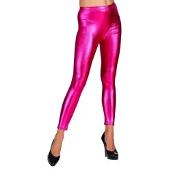 Metallic Roze Legging Mindy -80s Kleding Winkel wdm 2019 094c 5 1