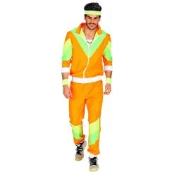 Oranje Jaren 80 Trainingspak Harrie Man Kostuum -80s Kleding Winkel wdm 2019 1017 2 24