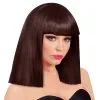 Pruik Showgirl Steil Haar Bruin -80s Kleding Winkel wdm 2019 10264 1