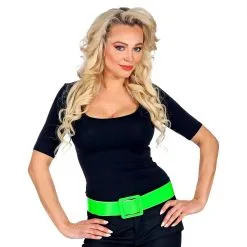 Neon Groene Riem Vinyl -80s Kleding Winkel wdm 2019 17397 2 2