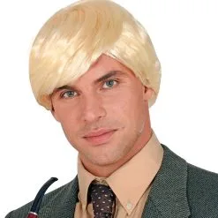 Jaren 60 Pruik Donkerblond Hendrik -80s Kleding Winkel wdm 2021 02457 4 1