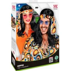 70sdisco Pruik Met Hoofdband Zwart -80s Kleding Winkel wdm 2021 02845 5 2