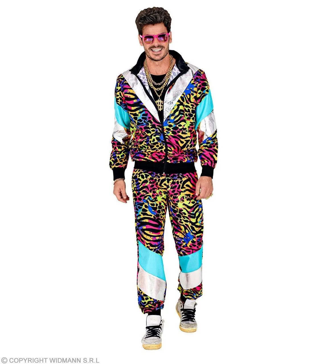 Foute Wildspotter Jaren 80 Kostuum 4 Foute Wildspotter Jaren 80 Kostuum - Afbeelding 2