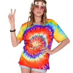 Hippie Shirt Tie-Dye Circle Of Freedom -80s Kleding Winkel wdm 2021 2924 3 2