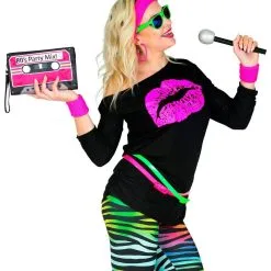 80s Shirt Big Kiss Vrouw -80s Kleding Winkel wdm 2021 2942 5 6