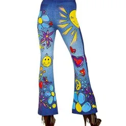 70s Legging Hippie Peace Love And Happiness Vrouw -80s Kleding Winkel wdm 2021 294a 3 3