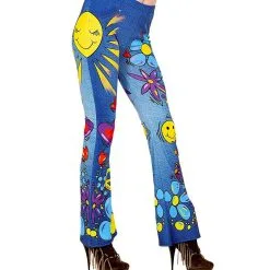 70s Legging Hippie Peace Love And Happiness Vrouw -80s Kleding Winkel wdm 2021 294a 4 3
