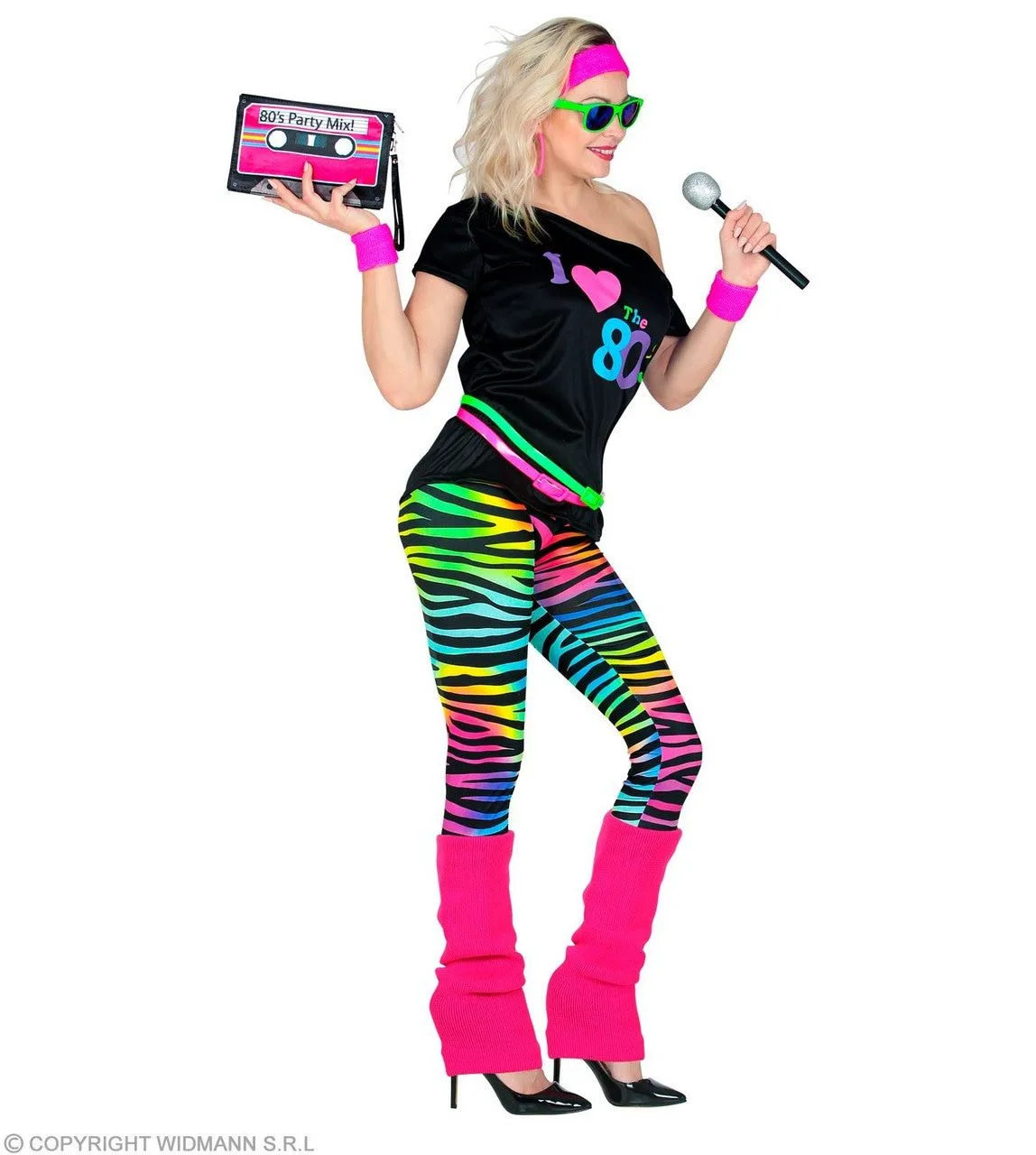 Geboren In De 80s Vrouw Kostuum 6 Geboren In De 80s Vrouw Kostuum - Afbeelding 4