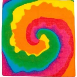Bandana Tie Dye, 55 X 55 Centimeter -80s Kleding Winkel wdm 2021 34261 3 1