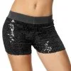 Hotpants Pailletten Zwart Vrouw -80s Kleding Winkel wlb2017 6431a 1 12