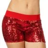 Hotpants Pailletten Rood Vrouw -80s Kleding Winkel wlb2017 6431e 1 13