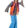 High On Lsd Hippie Oranje Man -80s Kleding Winkel wlb2018 330154 1 15
