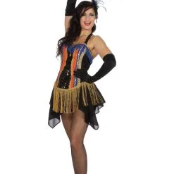 Trapezewerker Circus Show Vrouw Kostuum