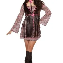 Hailey Hasj Hippie Vrouw Kostuum