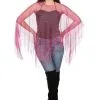 Poncho Visnet Roze Vrouw -80s Kleding Winkel wlb2018 4399c 1 10