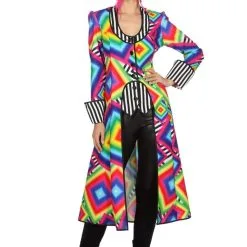 Lange Drukke Theater Jas Vrouw