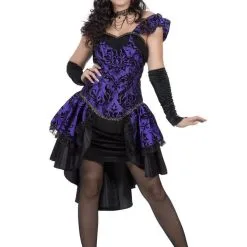 Burlesque Can Can Danseres Moulin Rouge Vrouw Kostuum