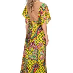 Woodstock Hippie Lang Paisley Vrouw Kostuum -80s Kleding Winkel wlb2019 4906 3 11