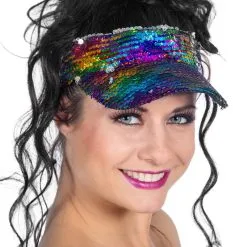 Regenboog Op Je Dak Pailletten Zonneklep