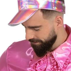 Metallic Roze Bling Bling Zonneklep